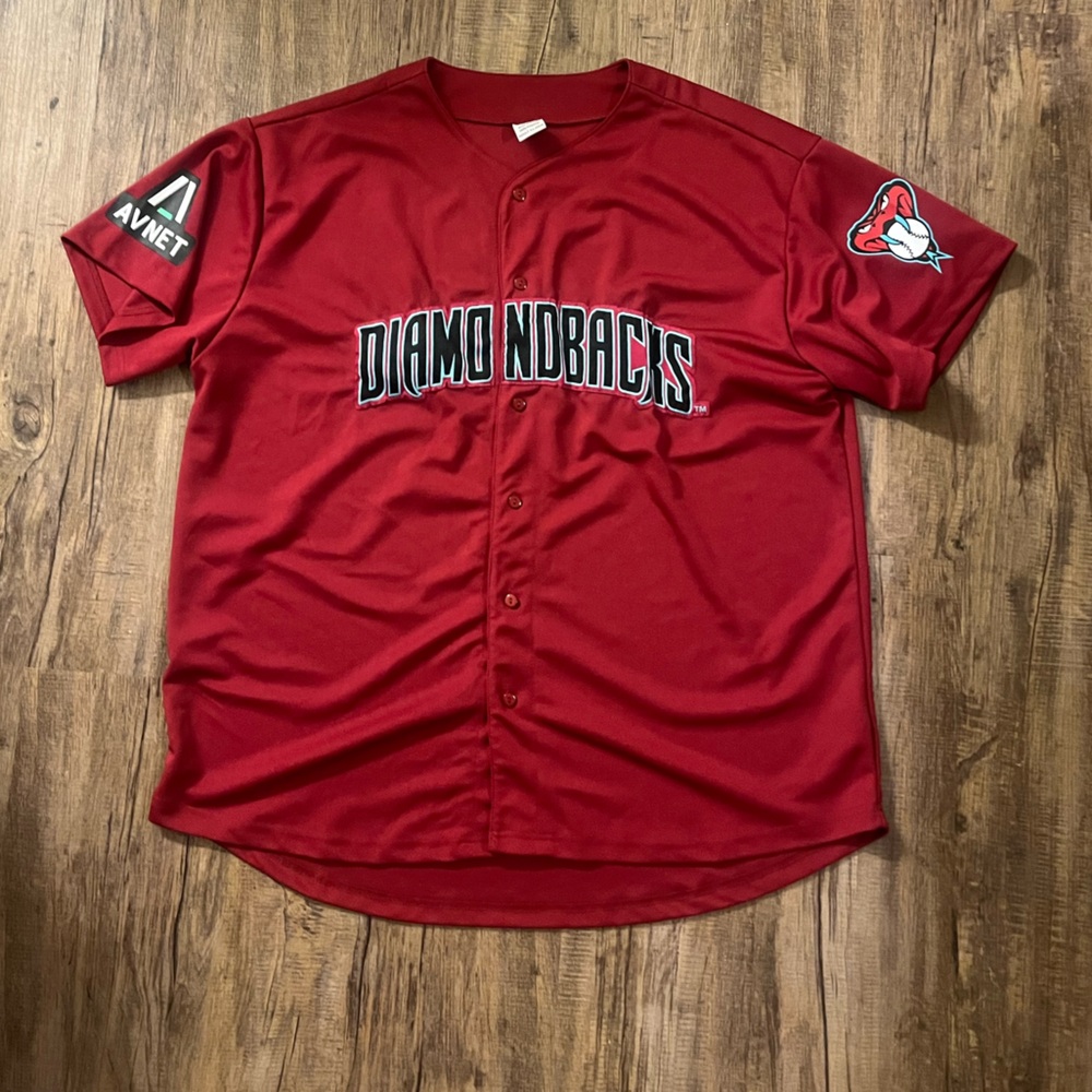 Red Diamondbacks Baseball Jersey